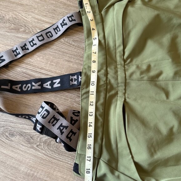 Alaskan HardGear by Duluth Trading Co. Men’s Overalls, Green & Black, Large - Picture 6 of 9